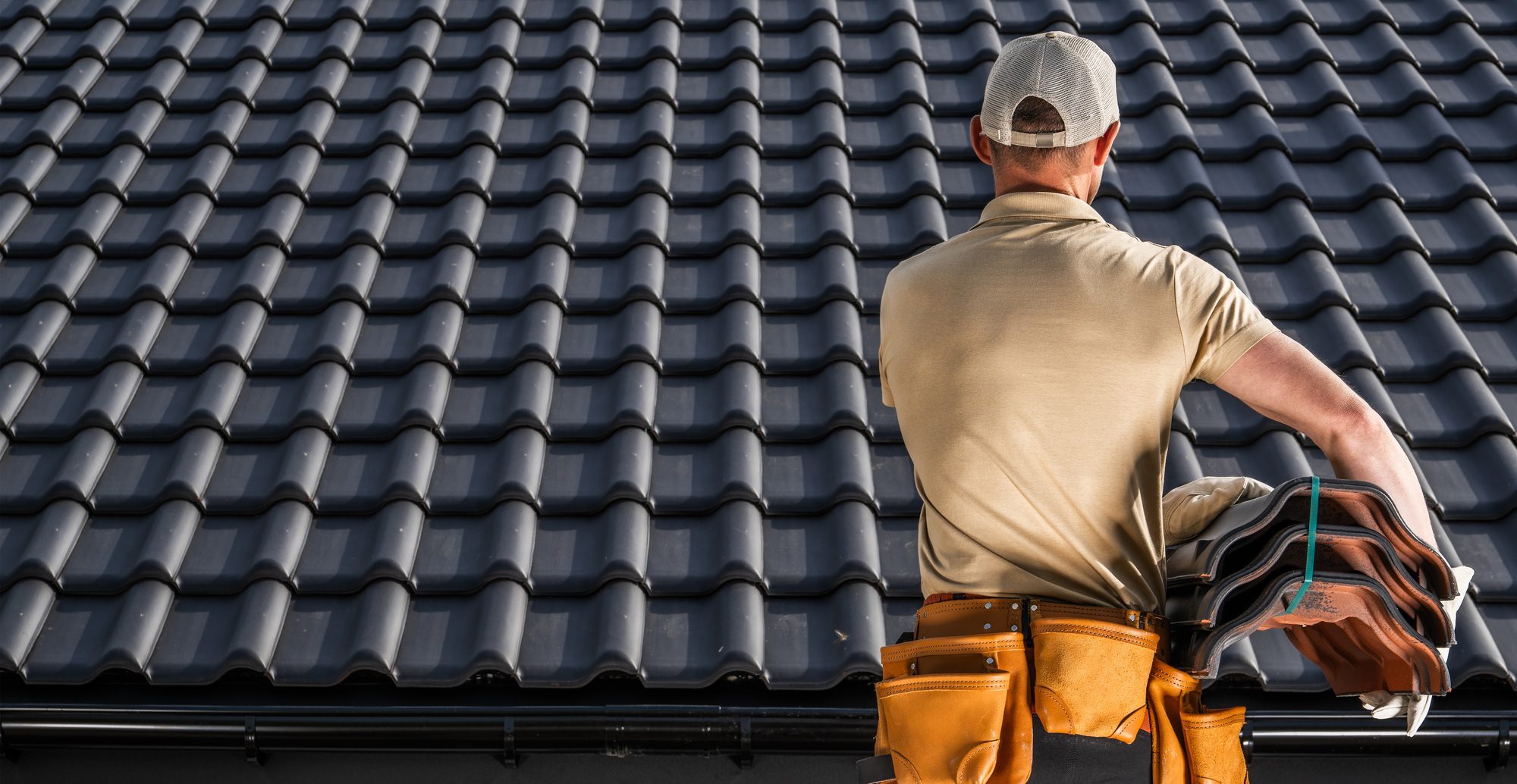 Professional Caucasian Roofing Contractor Worker | Trusted Roofing Company in Lake Mary